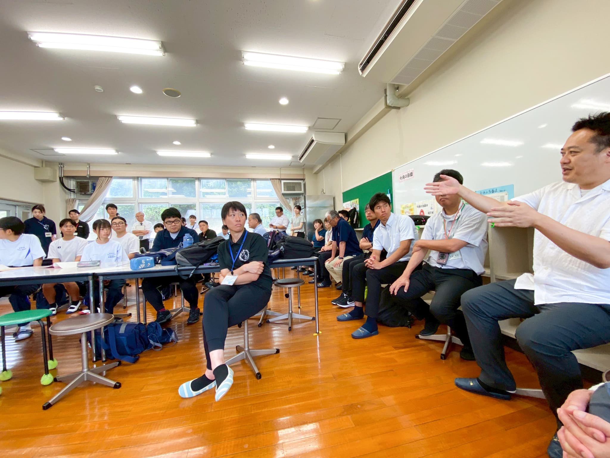 加唐小中学校