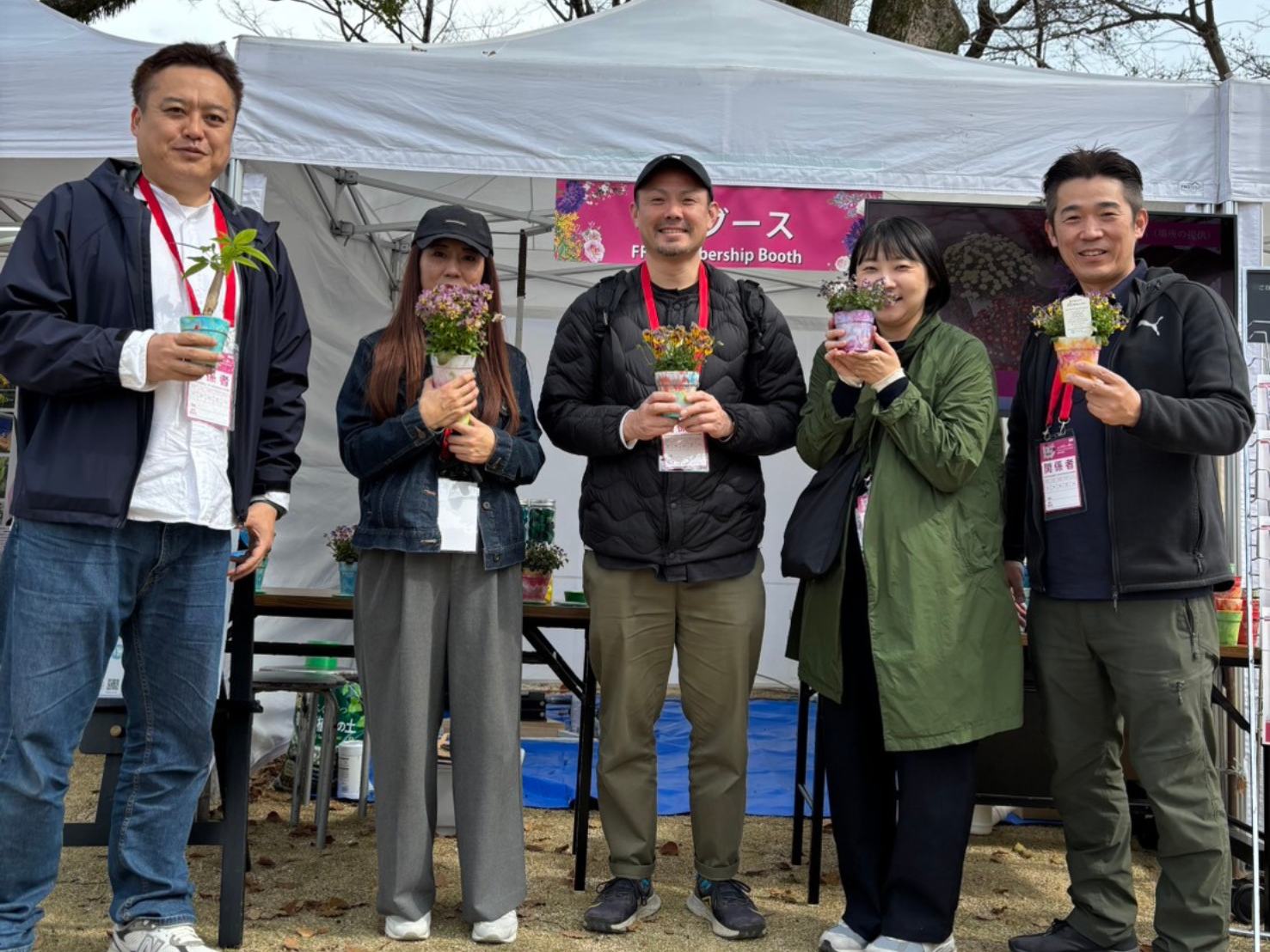 福岡フラワーショーで九州探検隊と開催したプレシャスプラスチックワークショップ