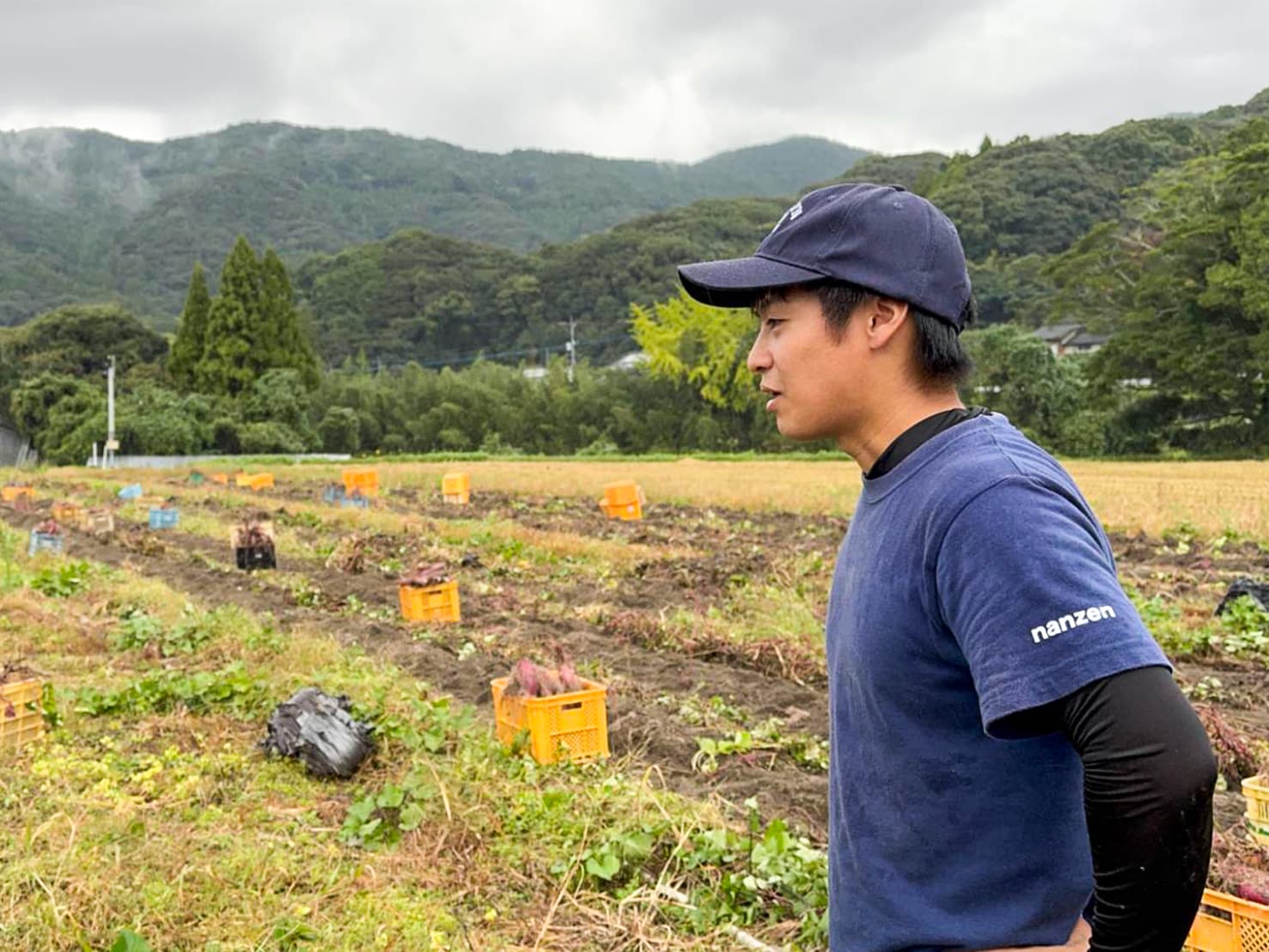 横枕農園 里山 風景