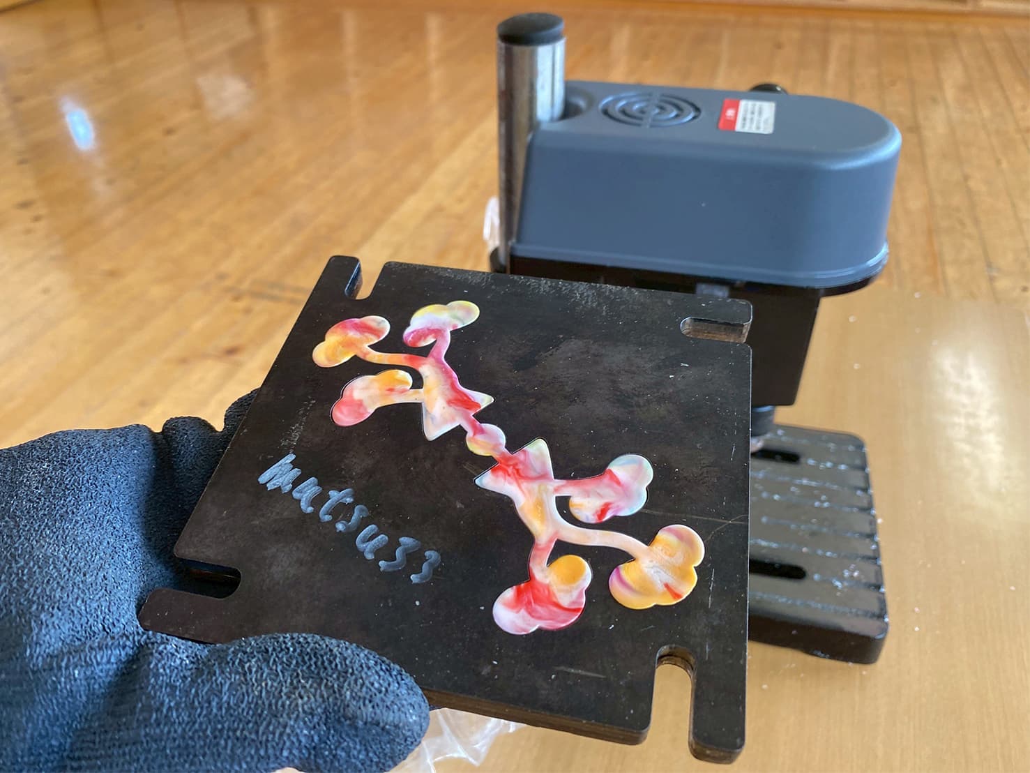 海青中学校でのPrecious Plasticワークショップ