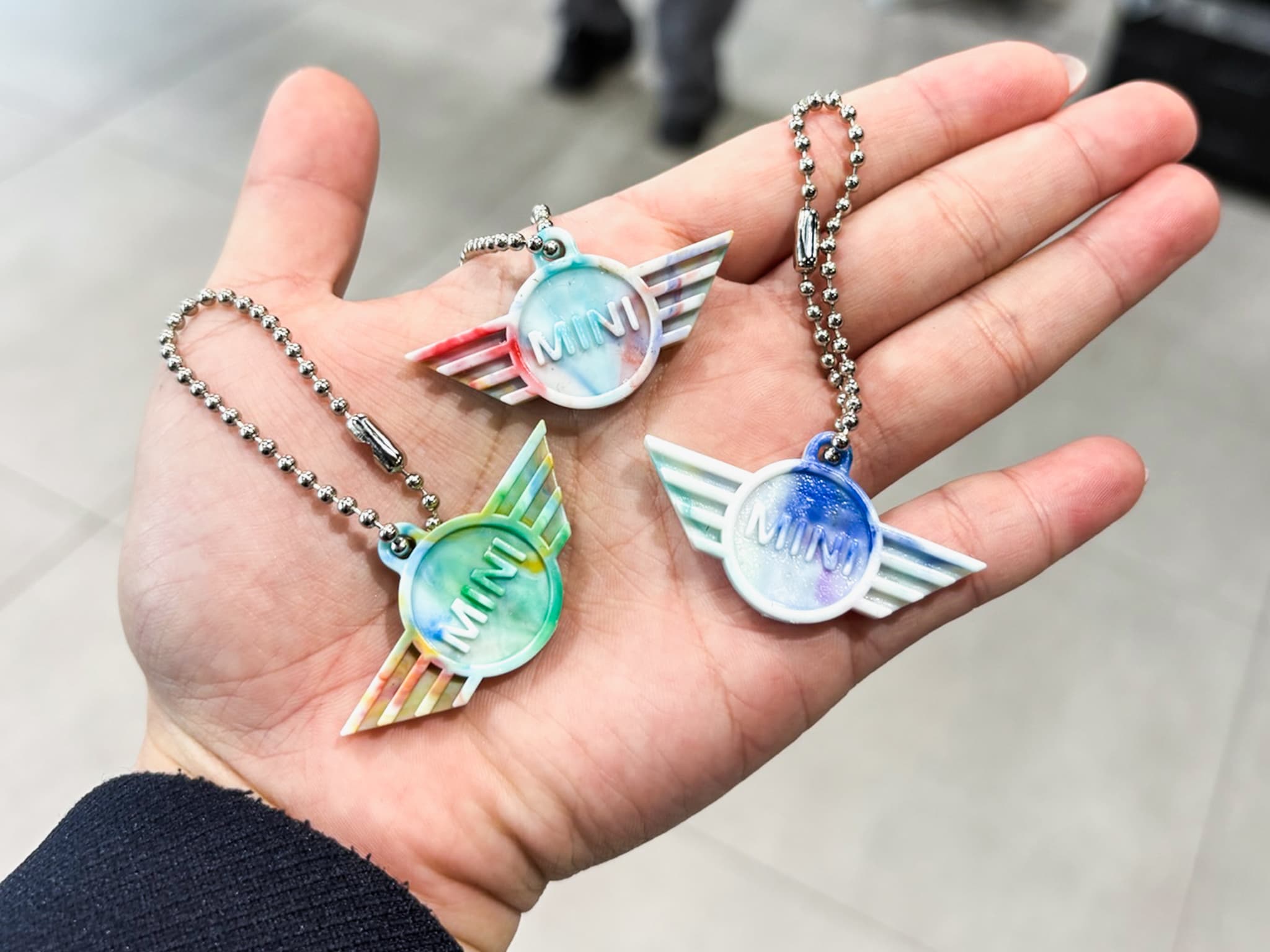 サーキュラーデザインのBrand Keyring