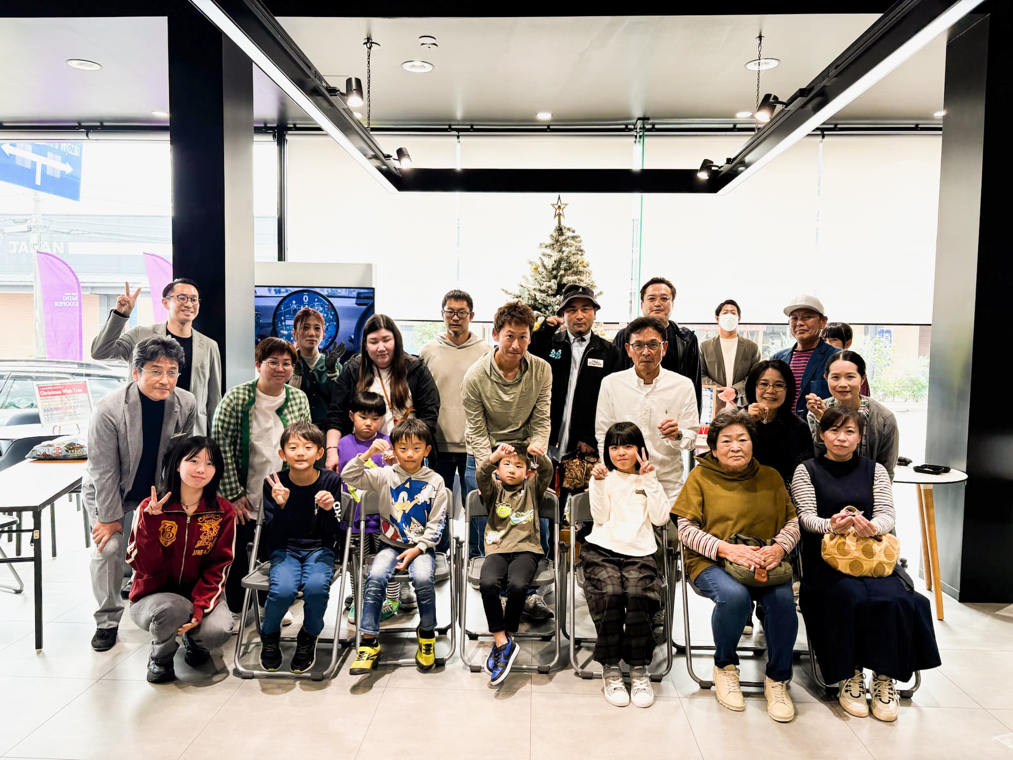 MINI宮崎でのBrand Keyringワークショップ