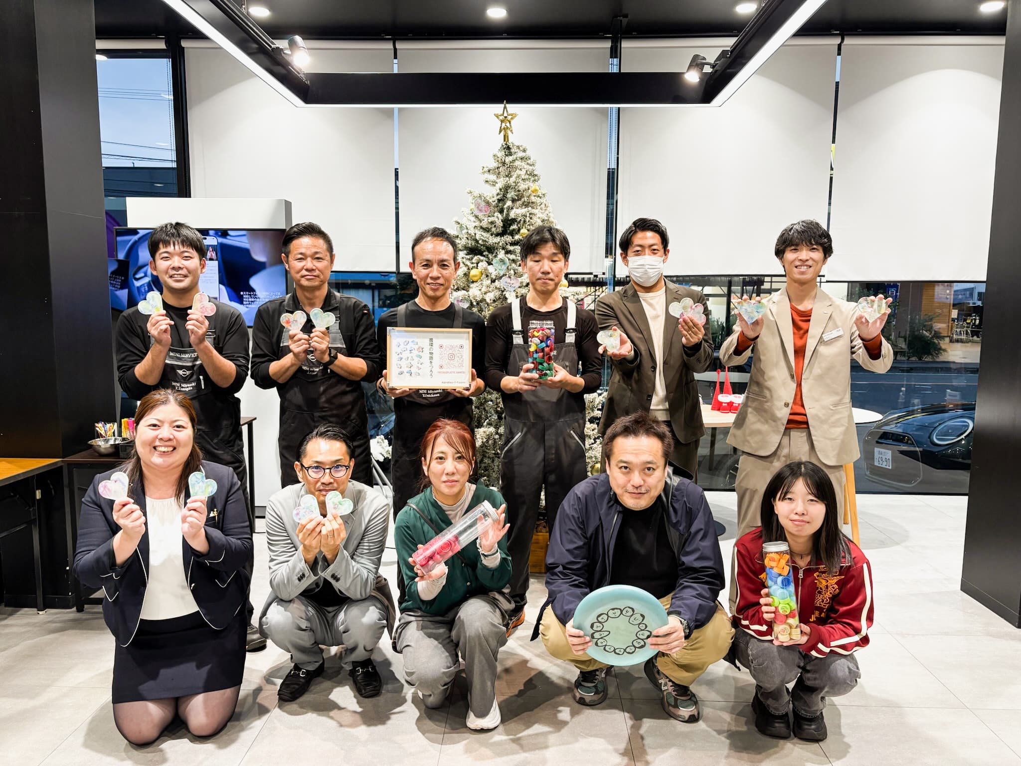 MINI宮崎 BIG LOVE PROJECT Precious Plastic アップサイクルワークショップ