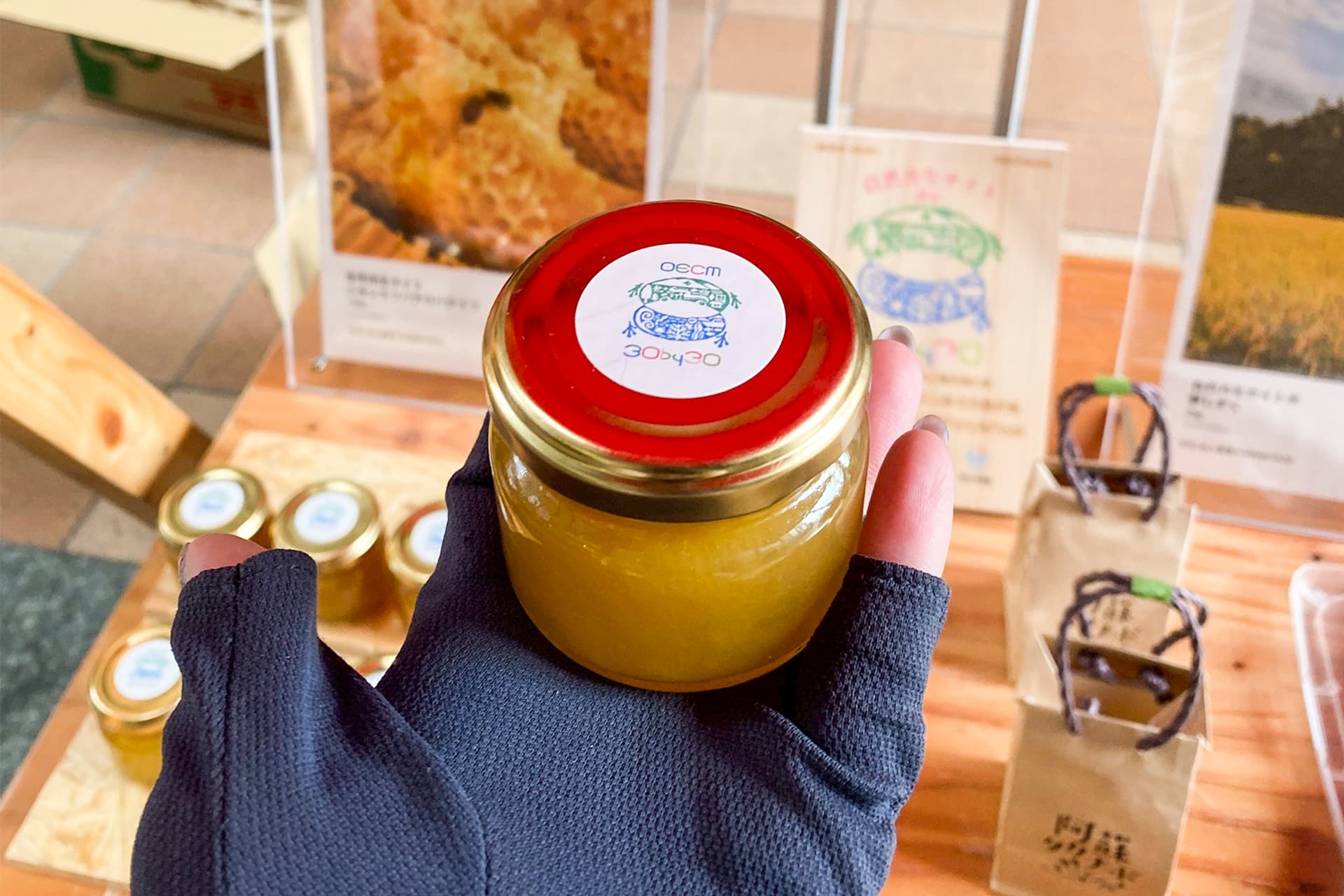 自然共生サイト ニホンミツバチのハチミツ