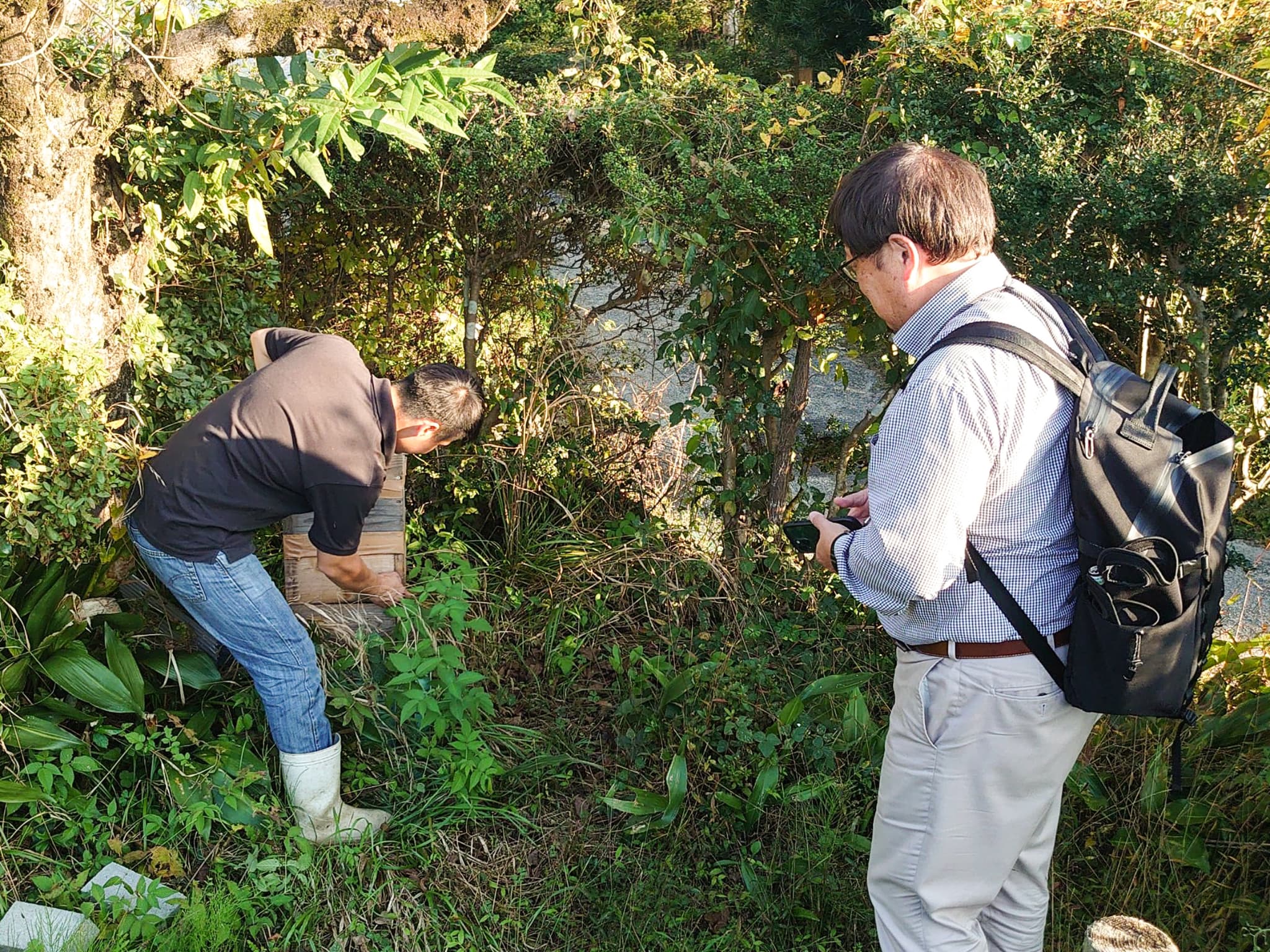 MRT宮崎放送 視察 自然共生サイト横枕