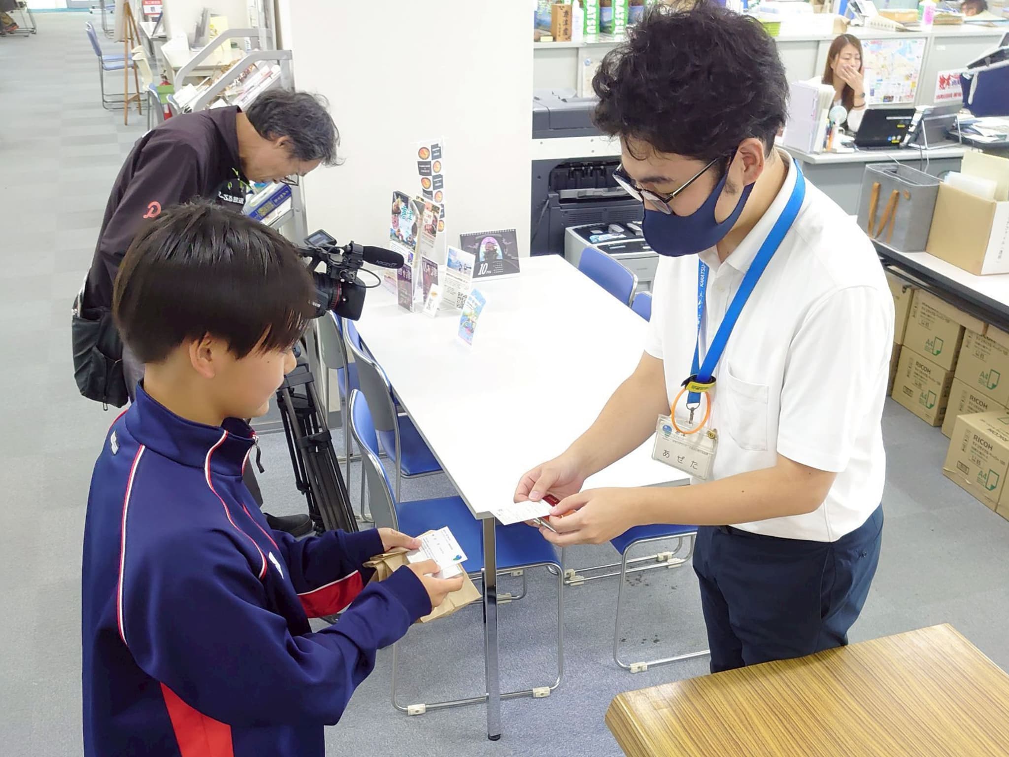 唐津市役所で観光・島おこしの相談