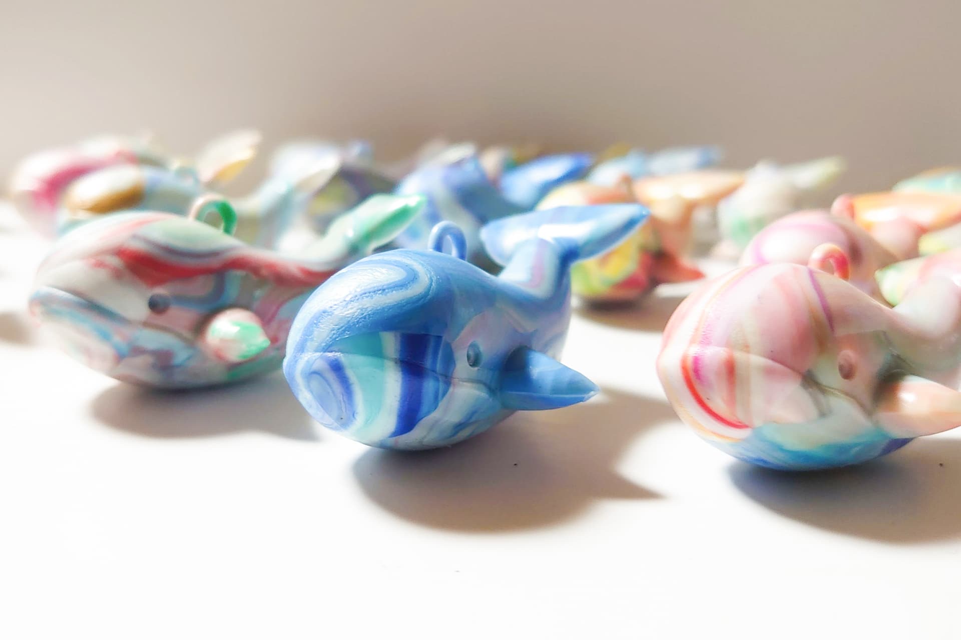 生物多様性クジラキーホルダー