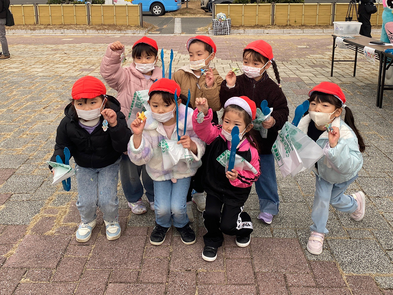 呼子小学校ビーチクリーン